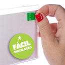 Porta medalhas com fotos de fácil instalação com fita dupla face